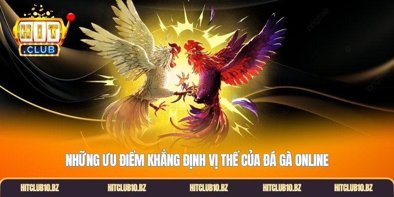 Những ưu điểm khẳng định vị thế của đá gà online