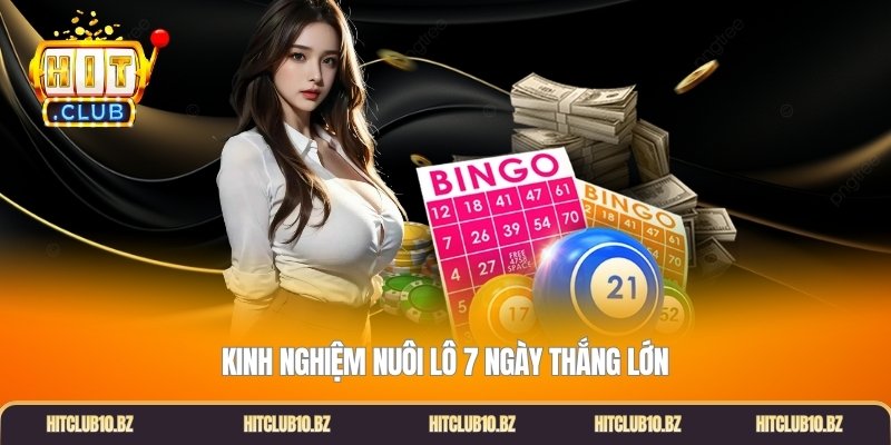 Kinh nghiệm nuôi lô 7 ngày thắng lớn