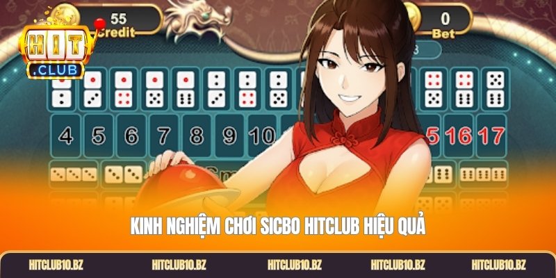 Kinh nghiệm chơi sicbo hitclub hiệu quả