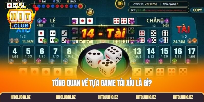 Tổng quan về tựa game tài xỉu là gì?